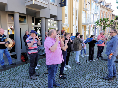 Maibaum aufstellen Sinzig 2025