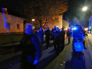 Spielmannszug Freiweg Sinzig spielte bei der Kirmes Koisdorf 2025